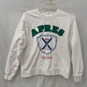 iscream apres ski club sweatshirt, size girls large sz14